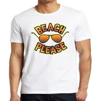 Muška plaža molimo sunčane naočale crne majice 3x-velika crna