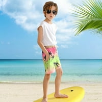 5-16T mali dječaci plivaju deblice Dječje pločeHorts kupaći kostimi za ispis Brzo suho plaže kratke