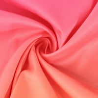 Ženska gradijent boja blok duga haljina seksi prappnog struka Split maxi haljina