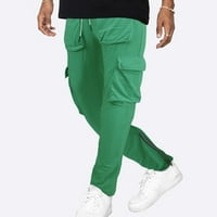 Teretne hlače Muška funkcionalna alata za vjetroelektrane Multi džepne pantalone Dvostruke patentne