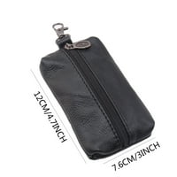 Unizovani kožni ključ novčanik torbica za torbu za torbu za taster Privjesak sa zatvaračem s ključem