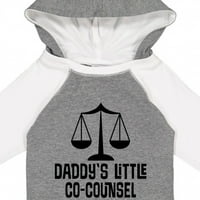 Inktastični tata Little Co Savjet advokata Dječja dječak ili dječji djevojčici dugih rukava