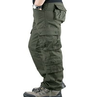 Muški joggers hlače duge više džepove na otvorenom modna casual jogging cool pant elastična wais planinarske