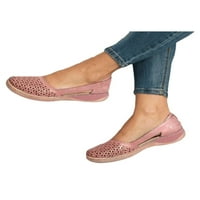 Ravne sandale za žene kliznu na natikače Neklizajuće ljeto izdužene ležerne cipele