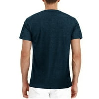 Muška majica Ljetno čišćenje kratkog rukava bify mišić osnovna čvrsta čista boja bluza za majicu