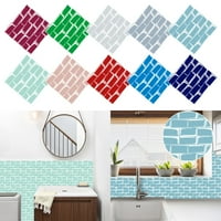 Outfmvch kuhinjski dekor kupatilo Dekor mozaika Kreativna 3D naljepnice za pločice Dekoracija Naljepnice