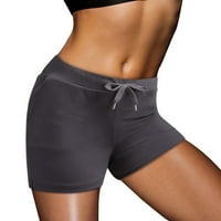 FVWitlyh znojne kratke hlače za žene pamučne kratke hlače Ženske vježbanje Sport sa džepovima Kratke