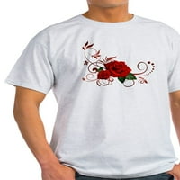 Cafepress - crvena ruža lagana majica - lagana majica - CP