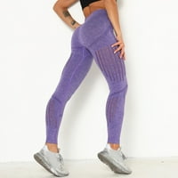 Frehsky Yoga Hlače Žene Ležerne prilike rastezljivog čvrstog pritiska Yoga Sportski nogavi za noge Yoga