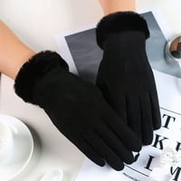 Grijane rukavice Rukavice Zimske rukavice Ženske rukavice u jesenjim i zimskim vjetrom Warm Plus baršunaste