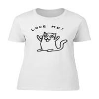 Kitty želi voljeti majicu muškarci -Image by shutterstock, muško mali