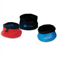 -A premium 7. in. Travel PET sklopive torbe - crna, plava i crvena