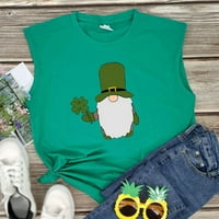 Olyvenn Prodaja modnih ženskih ljetnih bluza Trendi poklon djevojke sv. Patrickov dan Grafički tenkinje