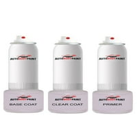 Dodirnite Basecoat Plus Clearcoat Plus Primer Spray Sprat komplet kompatibilan sa Santorini Black Metallic