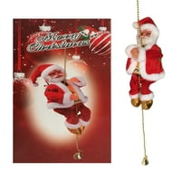 Električna merdevina za penjanje Santa Claus Božićne figurice ukrase