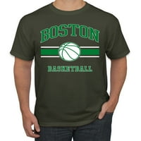 Divlji Bobby Grad Boston Košarka Fantasy Majica navijača Muška majica, vojna zelena, mala