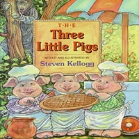 Tri male svinje, prethodno vezanje biblioteke Steven Kellogg