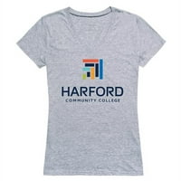 Republika 520-313-H08- Harford Community College Pečat majica za žene, Heather Grey - Srednje