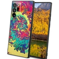 Kompatibilan sa Samsung Galaxy Note ultra 5g telefon, apstraktna-psihodelia-hipi - Case Silikonski zaštitnik