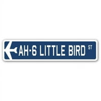 Prijava SSA-Ah-Little Bird in. Zrakoplovna zrakoplova Vojna ulična potpis - ah-mala ptica