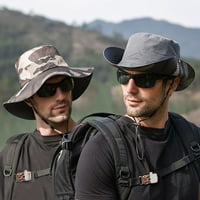 Bazyrey sunčani šešir za muškarce muško ljeto solid moda na otvorenom suncobranski ribolov hikingbucket