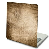 Caishek kompatibilan MacBook Pro 15 Objavljen model A1900, plastični poklopac tvrdog kućišta, zrno drveta