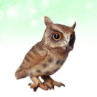 Simulacija Owl Model Imitacija divljih životinja Owl Model plastična sova Desktop ukras Dječja kognitivna