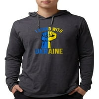 Cafepress - Stojim sa Ukrajinom Podrška u majici s dugim rukavima - majica s kapuljačom