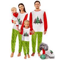 Uklapanje PJS Uklapanje božićne pidžame Klasične noćne odjeće Početna Xmas Pijamas set za odrasle djece