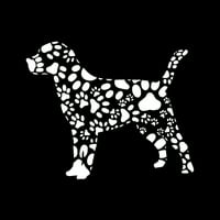 Muška majica Word Art Art - Printi za pse