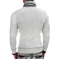 Mens stalak za ovratnik pulover Pleteni tasteri upleteni termalni džemper vrhovi