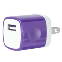 USB zidni punjač, ​​1A 5V 1-port USB zidni utikač Kompatibilan sa iPhone XR 13, Samsung Galaxy S8, S9,
