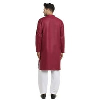 Muška ručno rađena indijski pakistanski etnički dizajner nosi kurta salwar pattani odijelo