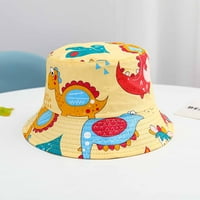 Penkiiy baby šeširi kašika šešira dječji ribarski kap kap za sunčanje na otvorenom sunčani kaputi žuti