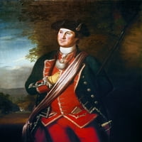 George Washington n. Washington kao pukovnik u Militiji Virginia. Ulje na platnu, 1772. godine, Charles