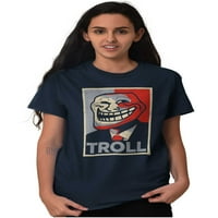 Troll Face Meme Big Smiley Internet Muška grafička majica Tees Brisco Brends S