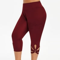 Joga hlače za žene plus veličine visokog struka kaprimkim gamašima za žene vježbanje za žene Yoga Capris