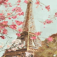 Pariz u proljeću i poster Print Allison Pearce
