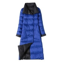Jakne za žene lagana jakna topli zimski kaput gornja odjeća srednja duljina duljina koljena niz jakna