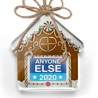 Ornament tiskao je jedno oboren smiješni izborni znak bilo koga drugog božićnog neonblonda