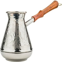 Oz. ml debeli čvrsti bakreni kafe, turski grčki arapski kafa cezve ibrik briki turska sa drvenom ručkom,