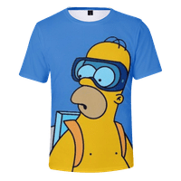 Crtana majica za muške i dječake - Slatki kratki čahura, odrasla dječja kostim Cosplay majica, poklon