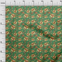 Onuone pamučne kambričke zelene tkanine azijski Suzani quilling pribor Ispisuje šivanje tkanine sa dvorištem