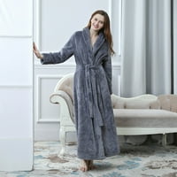Jedna pidžama za žene pidžama set za žene svilene žene dame kaiš pidžama plišana spavaća odjeća topla