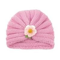 Dyfzdhu Toddler zimski pleteni šešir za dječje dječake Topla kapa šešira lijepa djeca 0-mjesečna pokrivenost