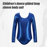 Xmarks Kids Girls LEOTARD Gimnastika baletske plesna odjeća za dijete plavo 7-8y