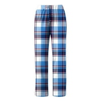Ženske hlače Modni plairani Pajama Soft Comfort labave tankože ležerne bez džepa Radne pantalone za