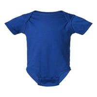 Zečji kože dojenčad za dojenčad sitni dres Bodiysuit-Royal-12m