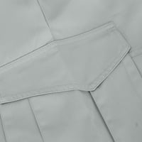 Teretne kratke hlače za muškarce Stretch struk labav fit casual vanjskim laganim radnim kratkim hlačama