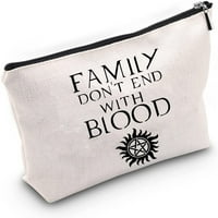 Supernatural inspirirana Porodica poklona ne završava se s vrećicom za šminku za krvi Nadređeni ventilatori
